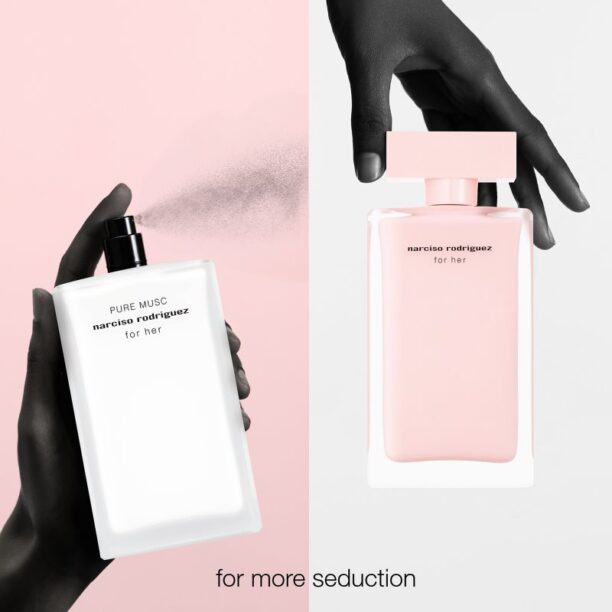 Preţ narciso rodriguez for her PURE MUSC Eau de Parfum pentru femei 150 ml