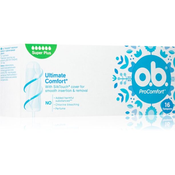 o.b. Pro Comfort Super Plus tampoane 16 buc preţ