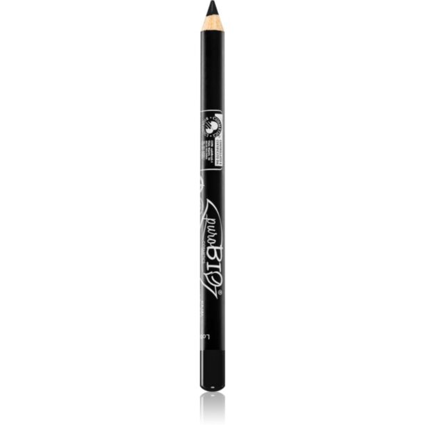 puroBIO Cosmetics Eyeliner eyeliner khol culoare 01 Black 1