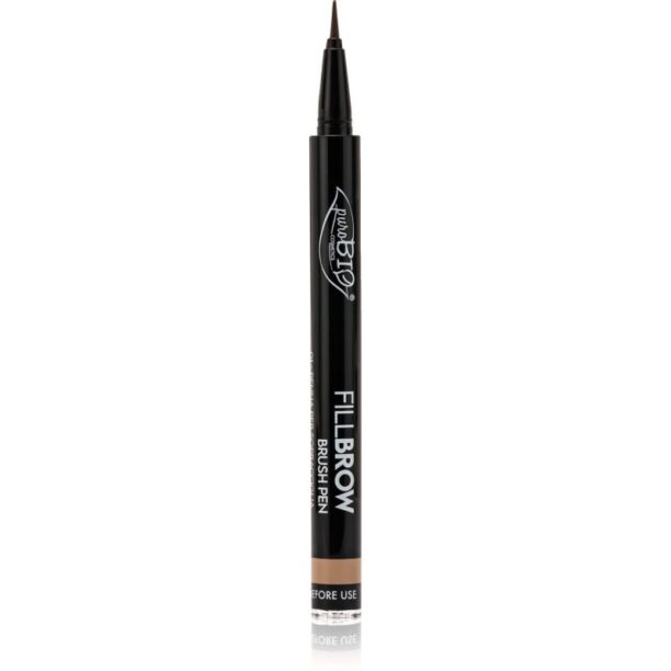 puroBIO Cosmetics Fillbrow creion pentru sprancene culoare 01 Natural blonde 0.7 ml preţ