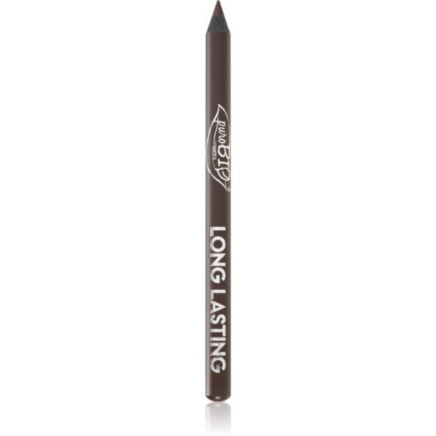 puroBIO Cosmetics Long Lasting Eyeliner dermatograf persistent culoare Brown 1