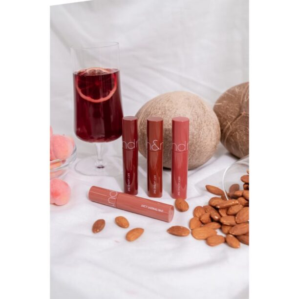 Preţ rom&nd Juicy Lasting luciu de buze intens pigmentat culoare #20 Dark Coconut 5