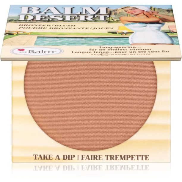 theBalm Balm Desert blush pentru bronz 6