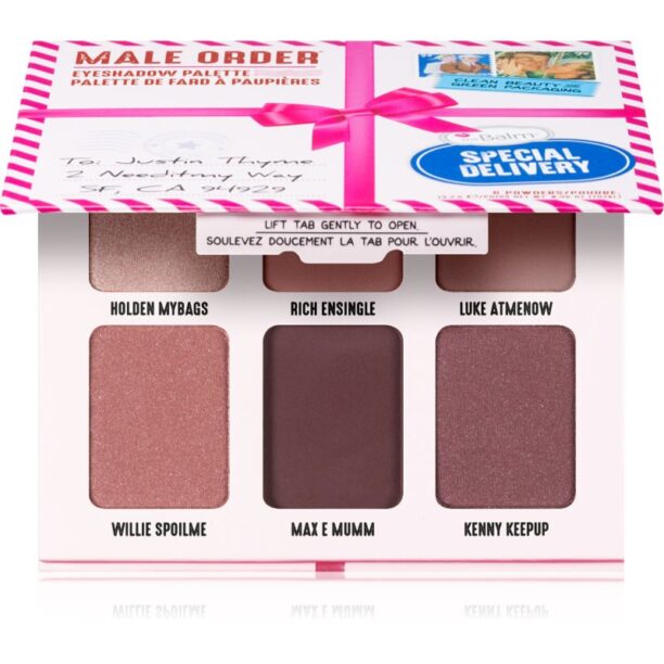 theBalm Male Order® Special Delivery paletă cu farduri de ochi 13