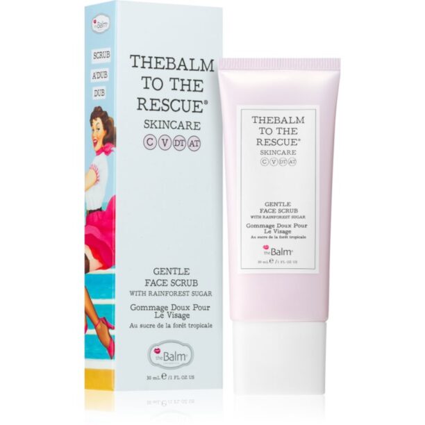 Cumpăra theBalm To The Rescue® Gentle Face Scrub curatare usoara dupa exfoliere faciale 30 ml